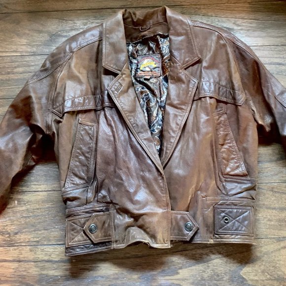 Jackets & Blazers - Vintage Adventure Bound leather jacket - size small